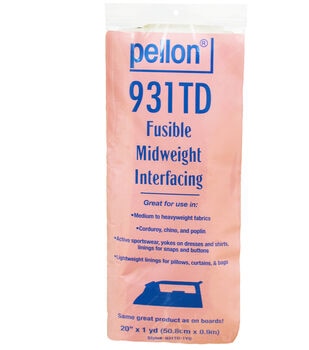  Pellon 931TD Fusible Midweight Interfacing 20in x 25