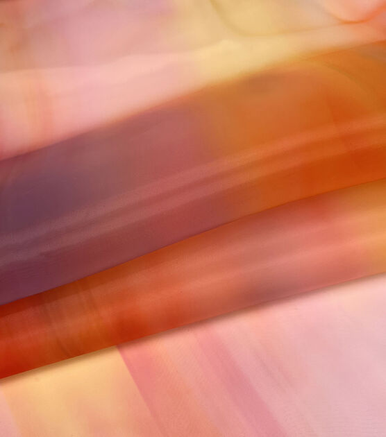 Sunset Blur Organza Fabric, , hi-res, image 4