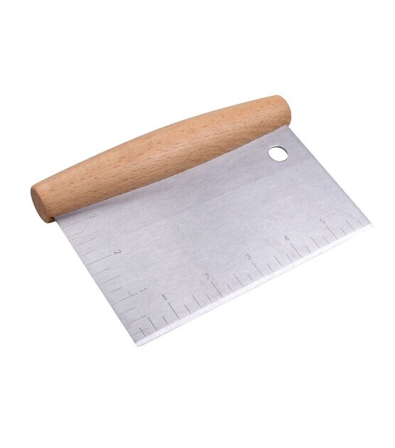 BOULEVARD BAKING  STAINLESS STEEL Dough Scraper Tool with Ruler