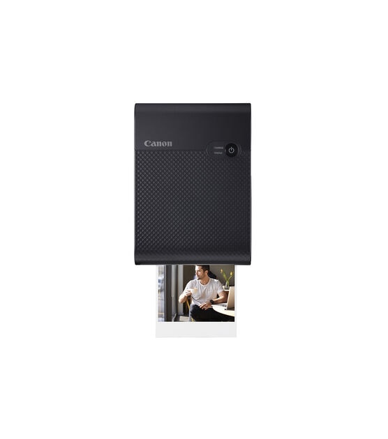 Canon SELPHY Square QX10 Compact Photo Printer Kit (White) with XS-20L Ink, Printers