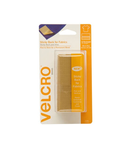 Velcro Sticky Back Beige 3/4 x 24 - 075967918866