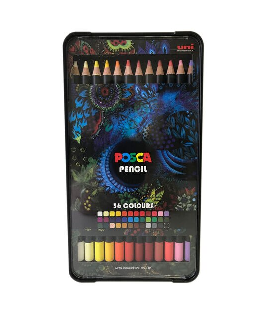 Posca Oil-Based Colored Pencils