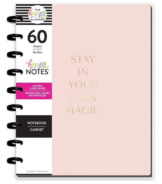 Happy Planner Classic 60 Sheet Blushin' It Notebook