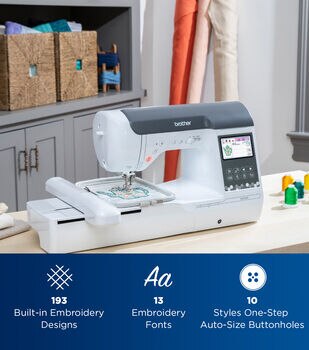 Brother Embroidery Machine PE535 80 Built in Embroidery Designs 9 Font  Styles 4 x 4 Embroidery Area Large 32 LCD Touchscreen USB Port｜TikTok Search