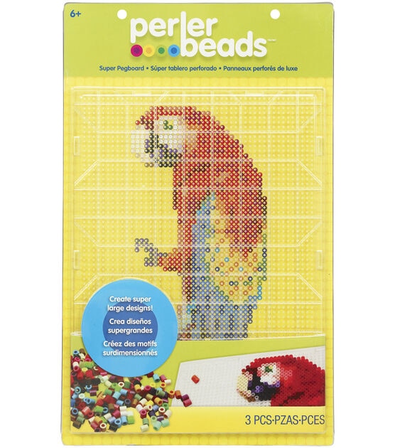 Perler Tray 'n Cards Biggie Beads Pattern Kit