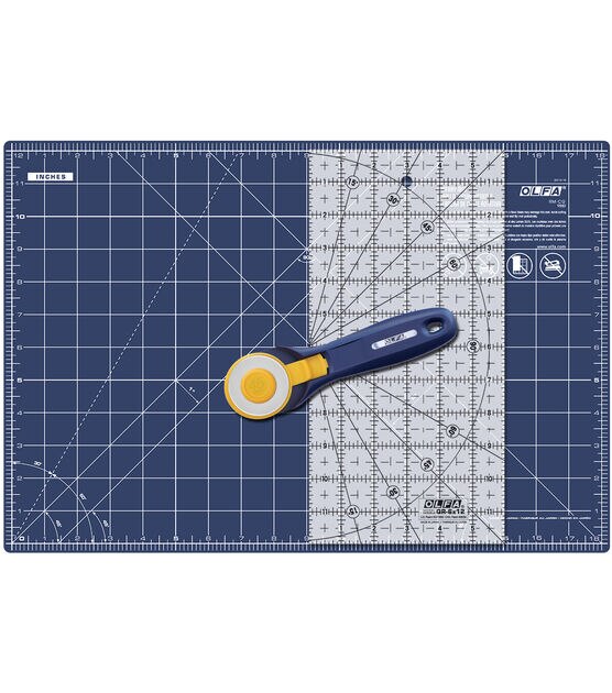 Olfa Cutting Mat 24x36 Navy - 091511220667