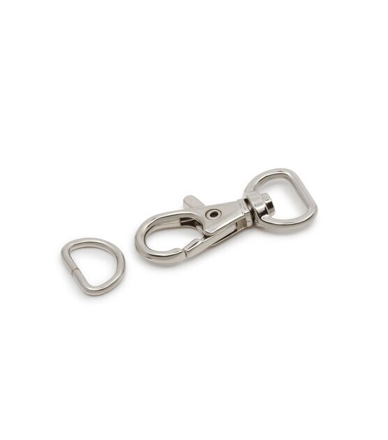 SWIVEL SNAP HOOK 1 1/2 - NICKEL — Lori's Country Cottage