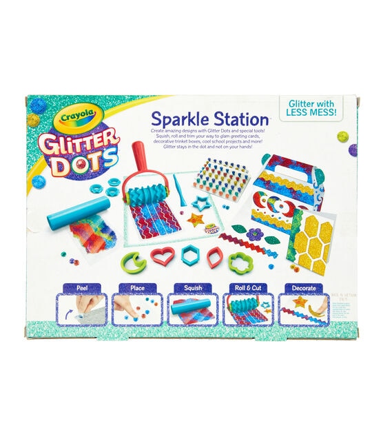 Keep the kids entertained with this Crayola Glitter Art Kit at