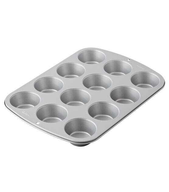 Wilton Non-Stick Mini Fluted Tube Pan, 12-Cavity, Steel, Multi