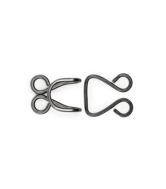 Sewing Hooks and Eyes Hook and Eye Closure Metal Hook and Eye Fasteners  Metal Bra Hook and Eye Nickel Hook and Eye Closure Bra Pack of 4