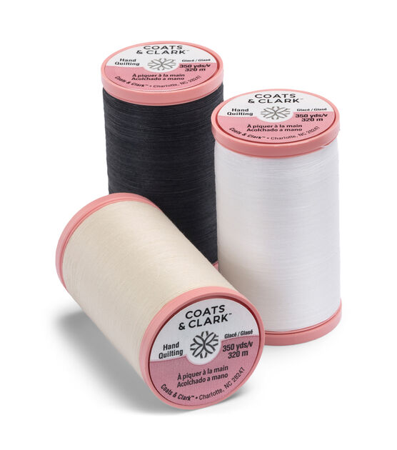 Coats & Clark 350yd Hand Quilting 20wt Cotton Thread, , hi-res, image 1