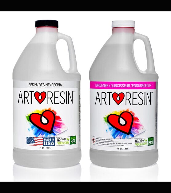 ArtResin Epoxy Resin, 1 Gallon Kit