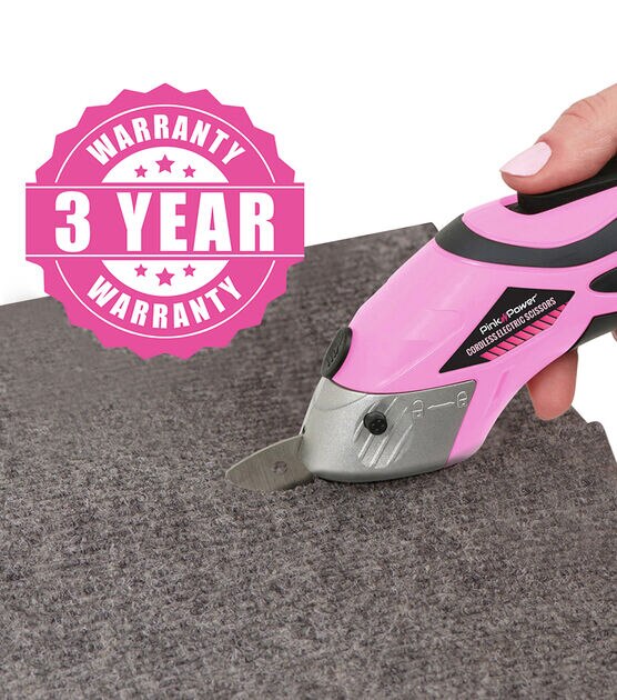 Pink Cordless Scissors – Pink Power