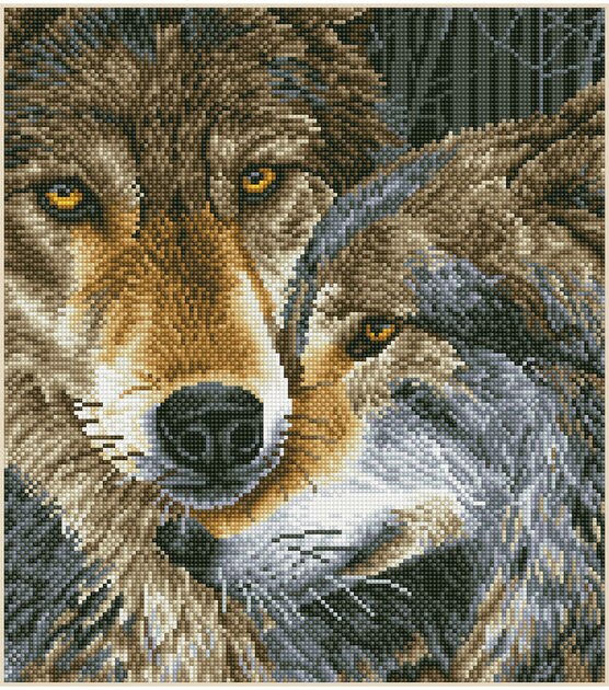 Diamond Dotz 21.5" x 19.5" Muzzle Nuzzle Embroidery Facet Art Kit