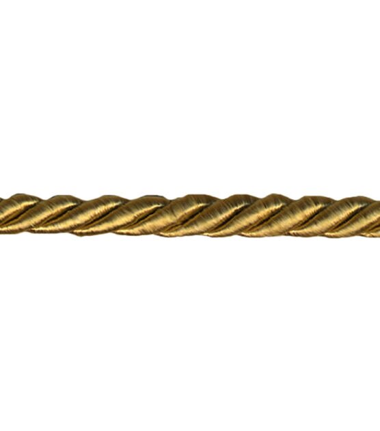 Antique Gold Twist Cord Trim, , hi-res, image 2