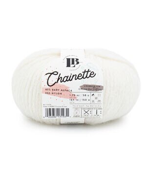 Lion Brand 24/7 Cotton Yarn (White)