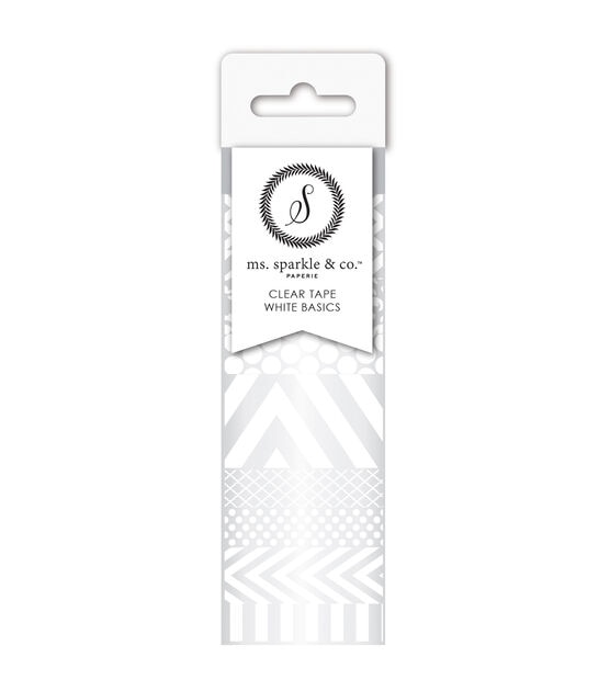 Spray & Sprig White Decorative Washi Tape - Fancy That Design House & Co.