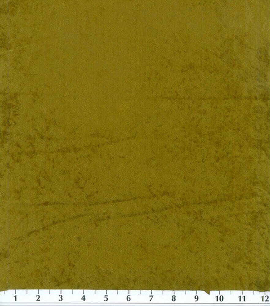 Yellow Panne Velvet Fabric