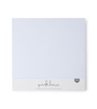 100 Sheet 8.5 x 11 Ivory Smooth Cardstock Paper Pack by Park Lane