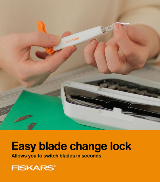 Fiskars Rotary Trimmer Titanium Replacement Blade 28mm Straight 2 pk