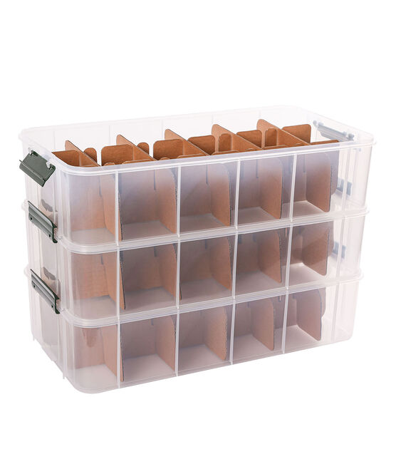 Plastic Bin Dividers for Organizing Plastic Shelf Bins