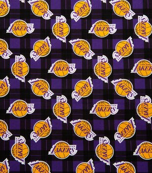 NBA Portland Trail Blazers Plaid Logo Cotton Fabric, JOANN in 2023