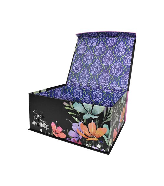 14 Gallery Floral Fliptop Box