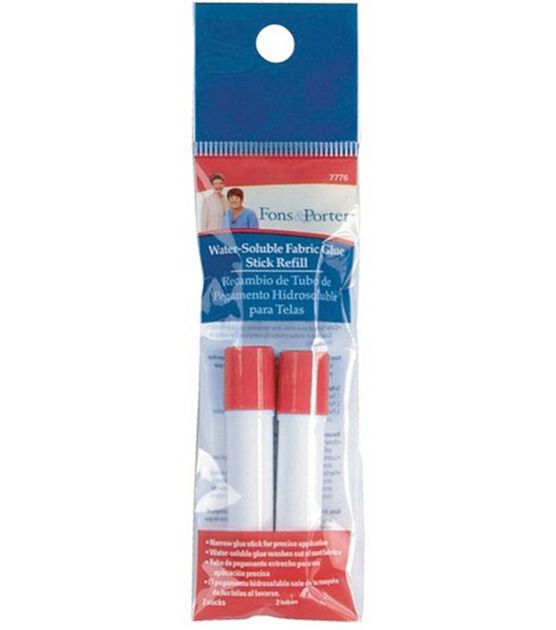 Fons & Porter Water-Soluble Fabric Glue Stick Refill