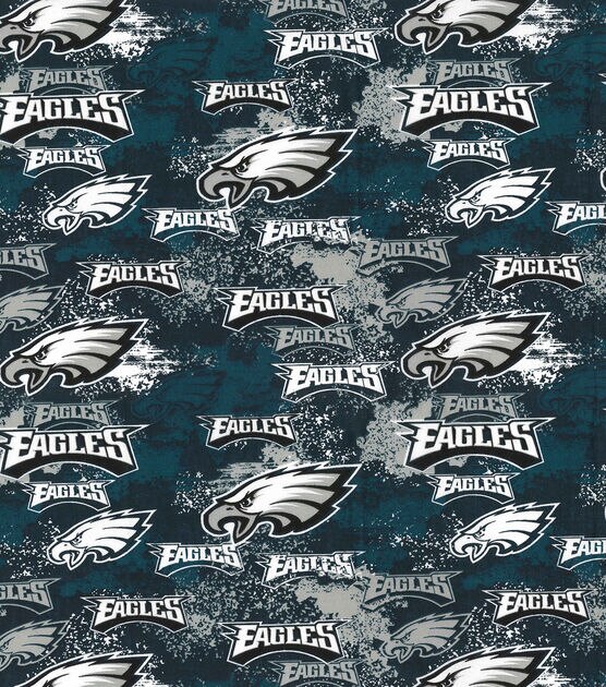 Fabric Traditions - NFL - 44 Philadelphia Eagles - Retro, Green -  Lancaster Home & Fabric