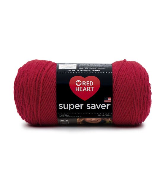 Red Heart Super Saver Worsted Acrylic Yarn