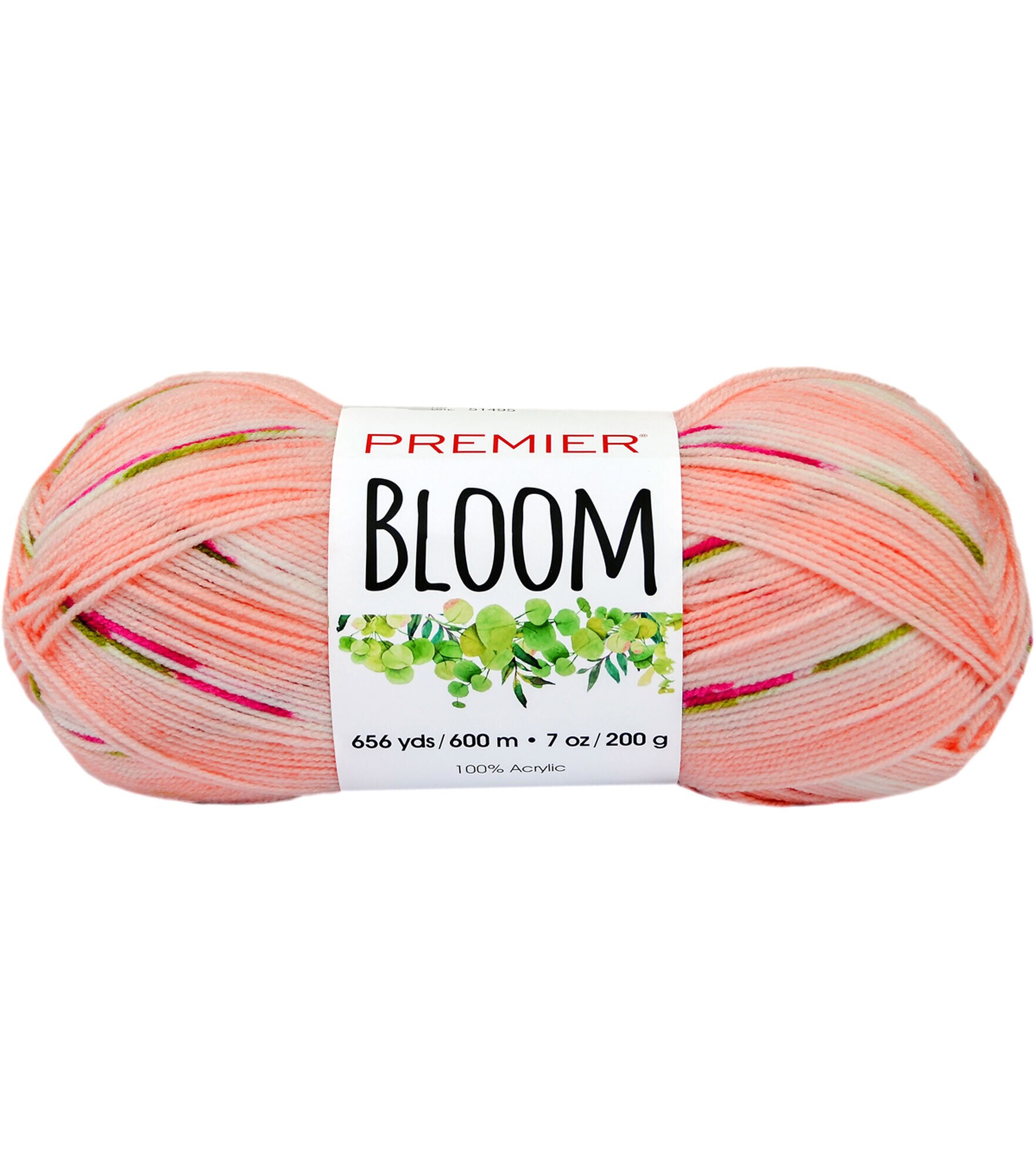  Premier Yarns Bloom Chunky Yarn, Self-Patterning Yarn for  Crocheting and Knitting, Snapdragon, 3.5 oz, 109 Yards