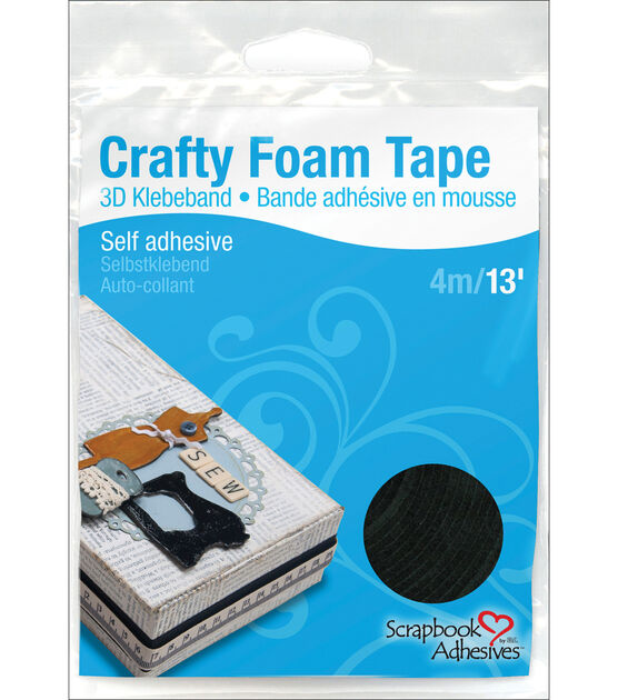 Scrapbook Adhesives Crafty Foam Tape Roll-White, .5X108', 1 - Fry's Food  Stores