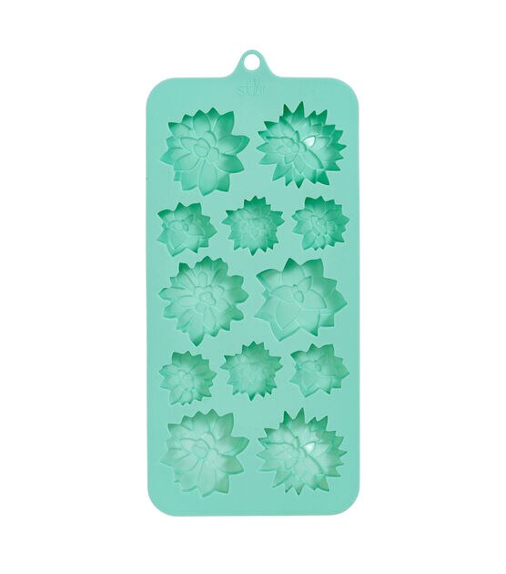 4" x 9" Silicone Succulent Candy Mold by STIR, , hi-res, image 2