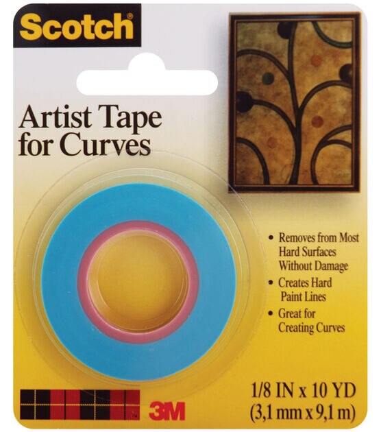 Scotch Performance Masking Tape, 11/16'' x 180' - Rockler
