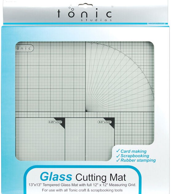 Tempered Glass Cutting Mat 12"X12"