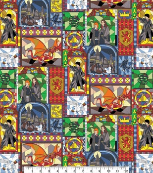 Harry Potter Quilt Cotton Fabric 44 Marauders Map