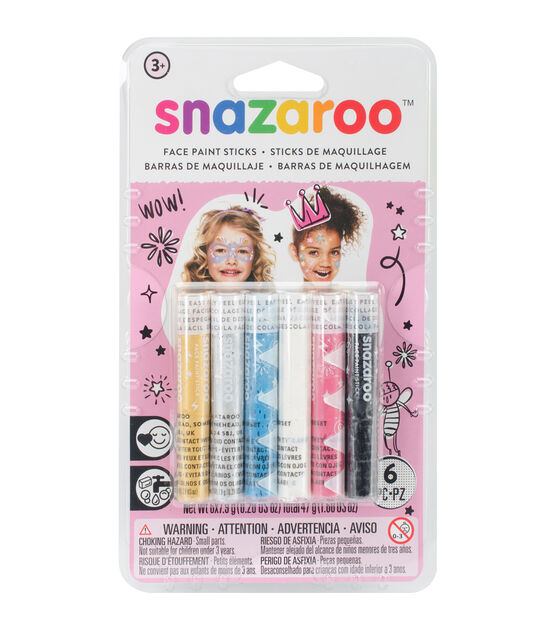 Snazaroo Face Painting 6 Stick Girls Set