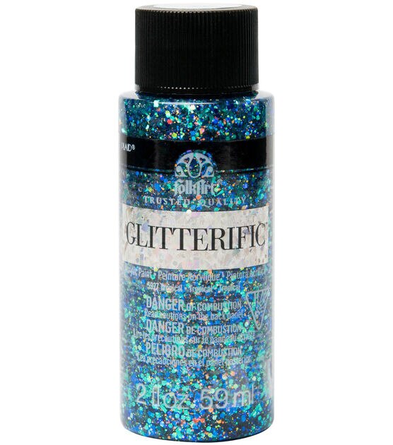 FolkArt Glitterific 2 fl. oz Glitter Paint, , hi-res, image 1