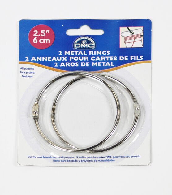 DMC Metal Craft Rings 3