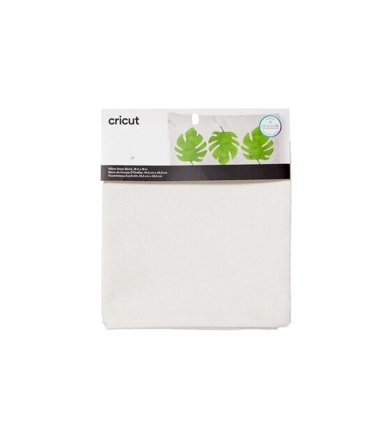 Cricut 18" Cream Textured Infusible Ink Pillow Sham Blank