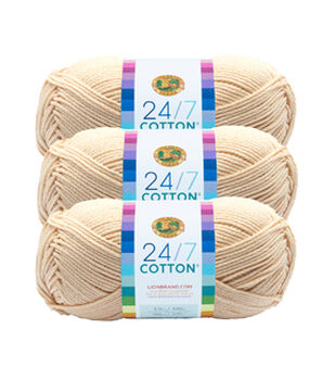 Lion Brand 24/7 DK Cotton Yarn by Lion Brand