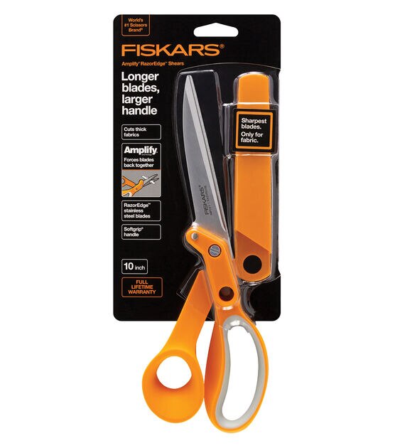 Fiskars Softgrip 9 1/2” Pinking Shears by Fiskars | Joann x Ribblr