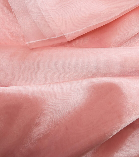 Light Pink Organza Fabric by Sew Sweet, , hi-res, image 4