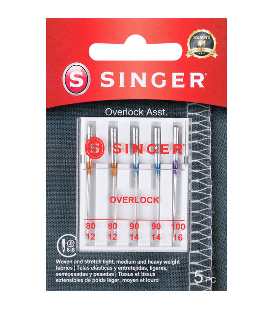 SINGER® Topstitch Machine Needles, 100/16