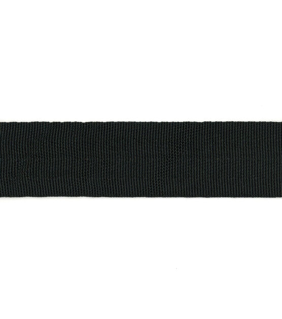 Simplicity Textured Elastic Band Trim 1.5'' Black, JOANN
