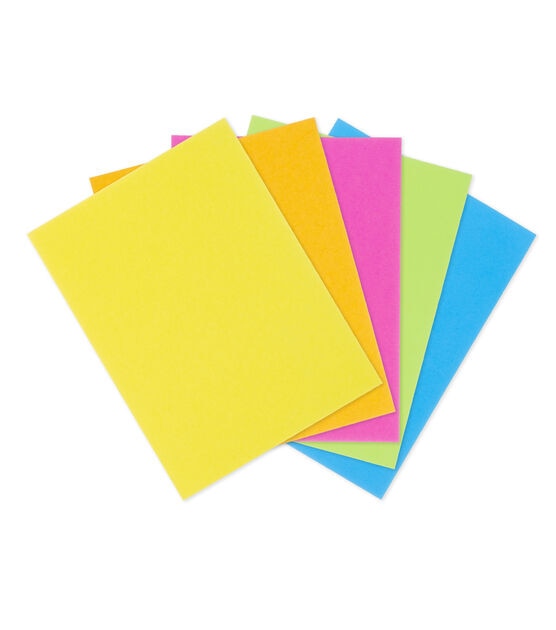 Park Lane 50 Sheet 6 x 8 Modern Rainbow Cardstock Paper Pack - Cardstock - Paper Crafts & Scrapbooking