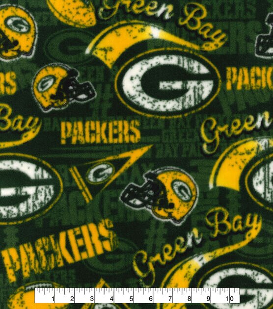 logobrands Green Bay Packers Oatmeal Frosty Fleece Throw 612-25F-1