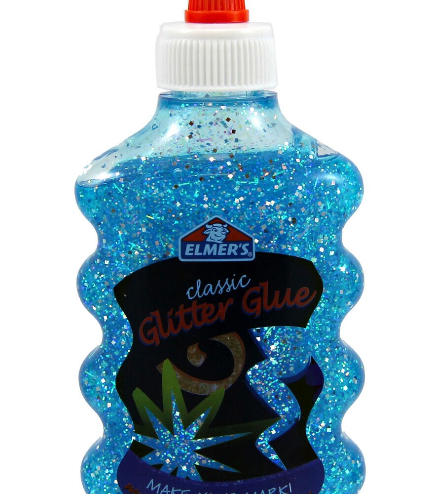 Elmer's 3-Pack Washable Liquid Glitter Glue for Slime 6 oz-  Green/Pink/Purple