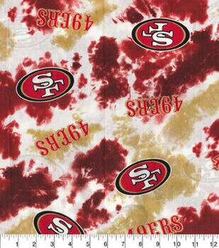 NFL San Francisco 49ers Fleece Fabric, Hobby Lobby