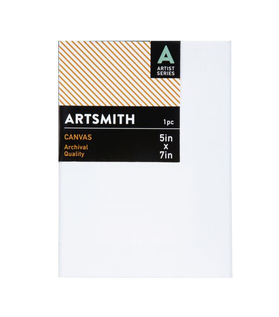 18 x 24 Black Cotton Value Canvas 2pk by Artsmith